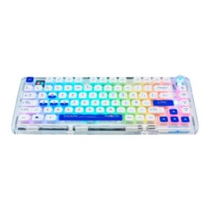 Teclado Vorago GAME FACTOR KBG800 Teclado Gasket personalizable, formato 75% con RGB configurable
